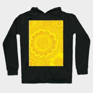 Honey Butter Anemone Flowers Hoodie